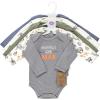 image:imageTouched by Nature Unisex Baby Organic Cotton LongSleeve BodysuitsBoy Woodland
