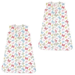 image:imageTouched by Nature Baby Organic Cotton Sleeveless Wearable Sleeping Bag Sack Blanket Poppy 2Pack 612 MonthsButterflies 2pack