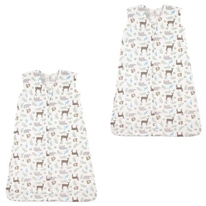 image:imageTouched by Nature Baby Organic Cotton Sleeveless Wearable Sleeping Bag Sack Blanket Poppy 2Pack 612 MonthsForest 2pack