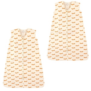 image:imageTouched by Nature Baby Organic Cotton Sleeveless Wearable Sleeping Bag Sack Blanket Poppy 2Pack 612 MonthsFox 2pack