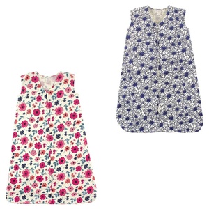 image:imageTouched by Nature Baby Organic Cotton Sleeveless Wearable Sleeping Bag Sack Blanket Poppy 2Pack 612 MonthsGarden Floral and Daisy 2pack