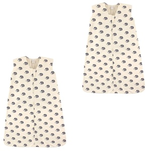 image:imageTouched by Nature Baby Organic Cotton Sleeveless Wearable Sleeping Bag Sack Blanket Poppy 2Pack 612 MonthsHedgehog 2pack