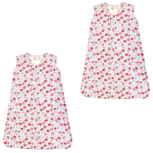 image:imageTouched by Nature Baby Organic Cotton Sleeveless Wearable Sleeping Bag Sack Blanket Poppy 2Pack 612 MonthsRosebud 2pack