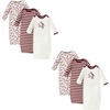 image:imageTouched by Nature Baby Girls Organic Cotton Gowns MultipackBerry Branch 6piece