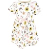 image:imageTouched by Nature Girls Organic Cotton ShortSleeve Dresses Soft Wildflower 2T